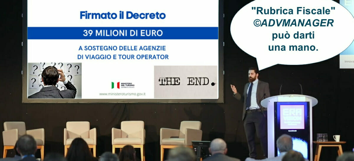 Rubrica Fiscale: decreto 39 milioni alla fine. Ancora una settimana per risolvere gli ultimi dubbi