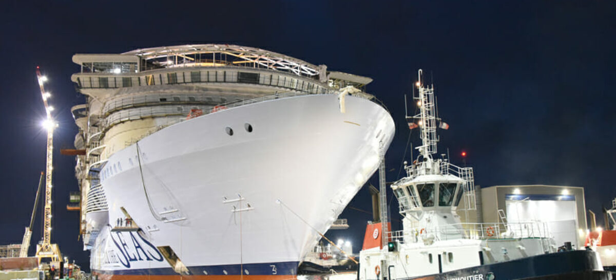 Royal Caribbean, varo tecnico per la nave Utopia of the Seas