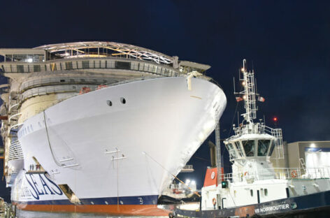 Royal Caribbean, varo tecnico per la nave Utopia of the Seas