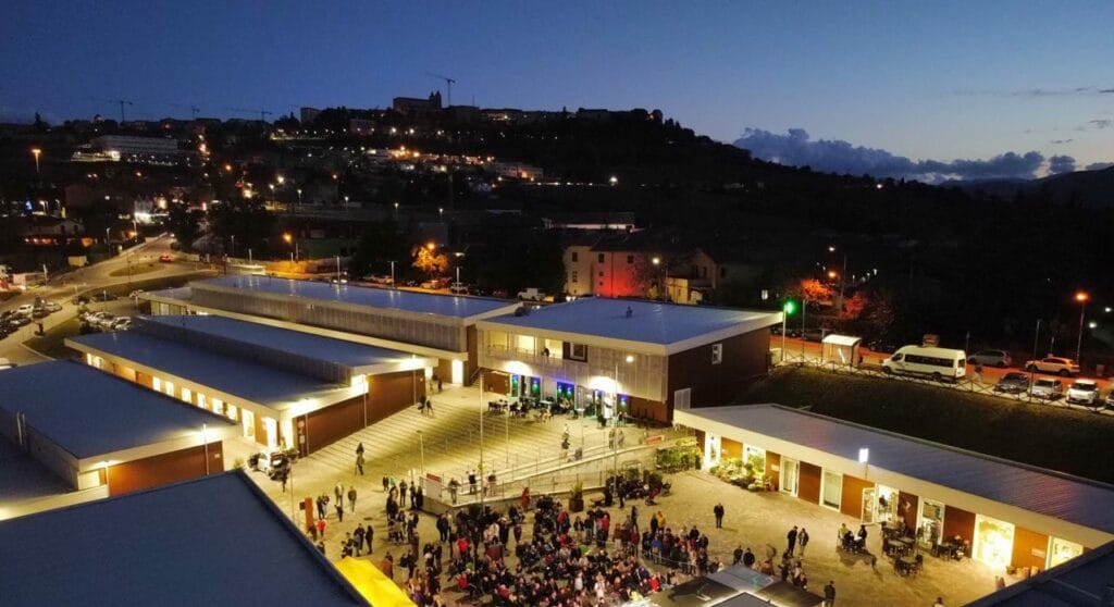 Camerino vista dal drone