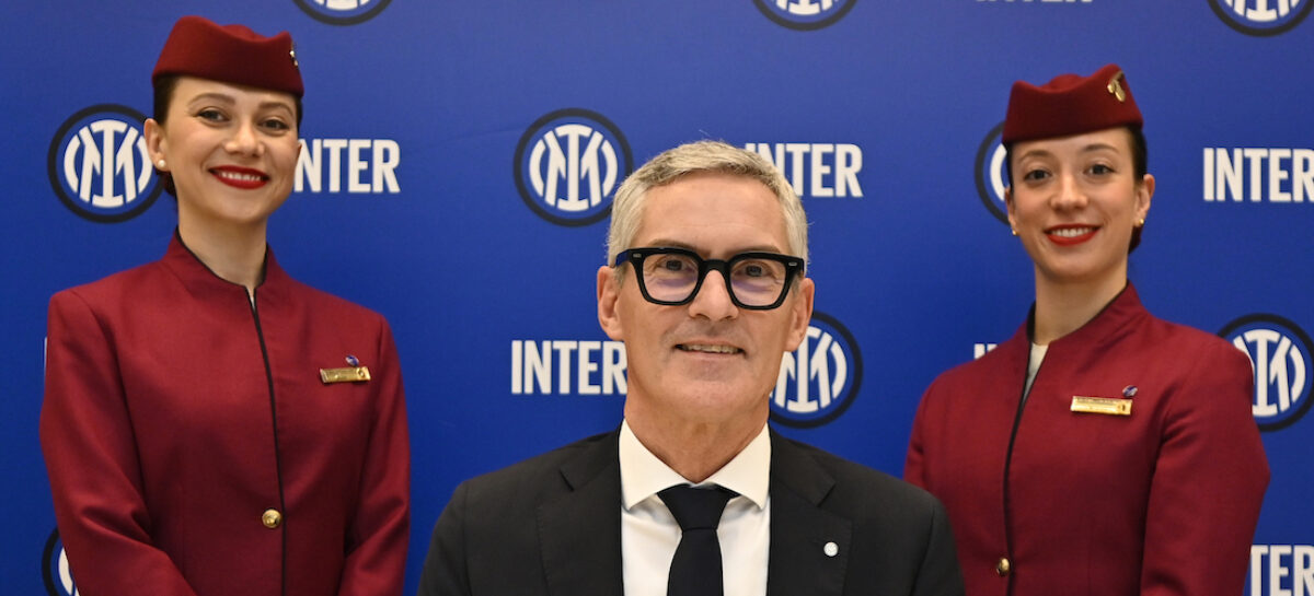 Qatar Airways official global airline partner dell’Inter fino al 2026