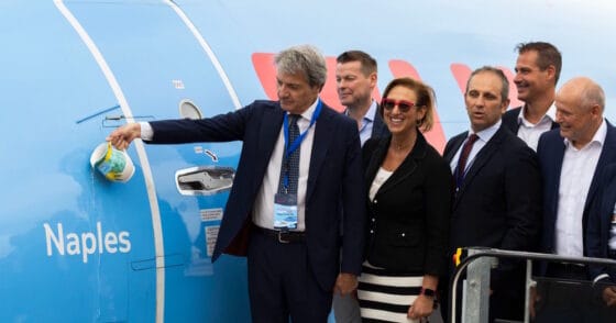 “Naples”, l’aereo che Tui ha dedicato alla città partenopea