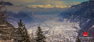 Martigny vista panoramica