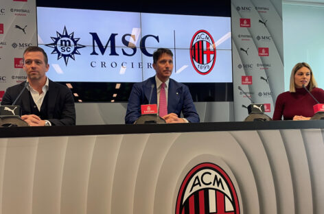 Un giorno a Casa Milan con Msc Crociere: al via campagna digital e temporary shop