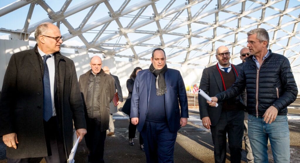 Tor Vergata Dimitri Kerkentzes con Carlo Ratti, Giampiero Massolo e Roberto Gualtieri