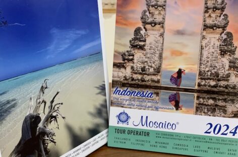 Il t.o. Mosaico regala alle agenzie il calendario 2024