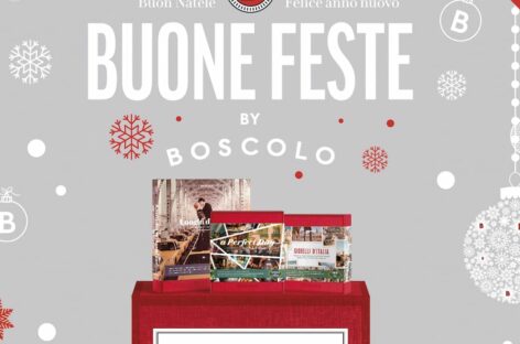 I cofanetti natalizi Boscolo Gift entrano in adv