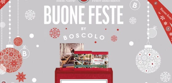 I cofanetti natalizi Boscolo Gift entrano in adv
