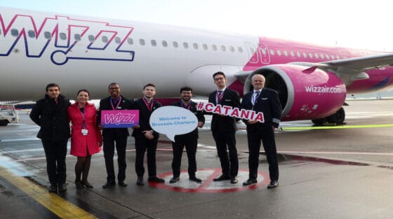Wizz Air inaugura la rotta Catania-Bruxelles