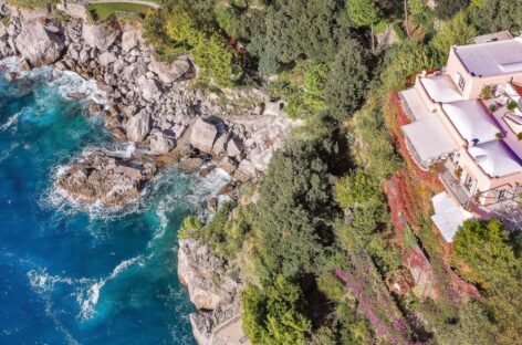 Positano, in vendita la villa degli intellettuali “Nuvolari”
