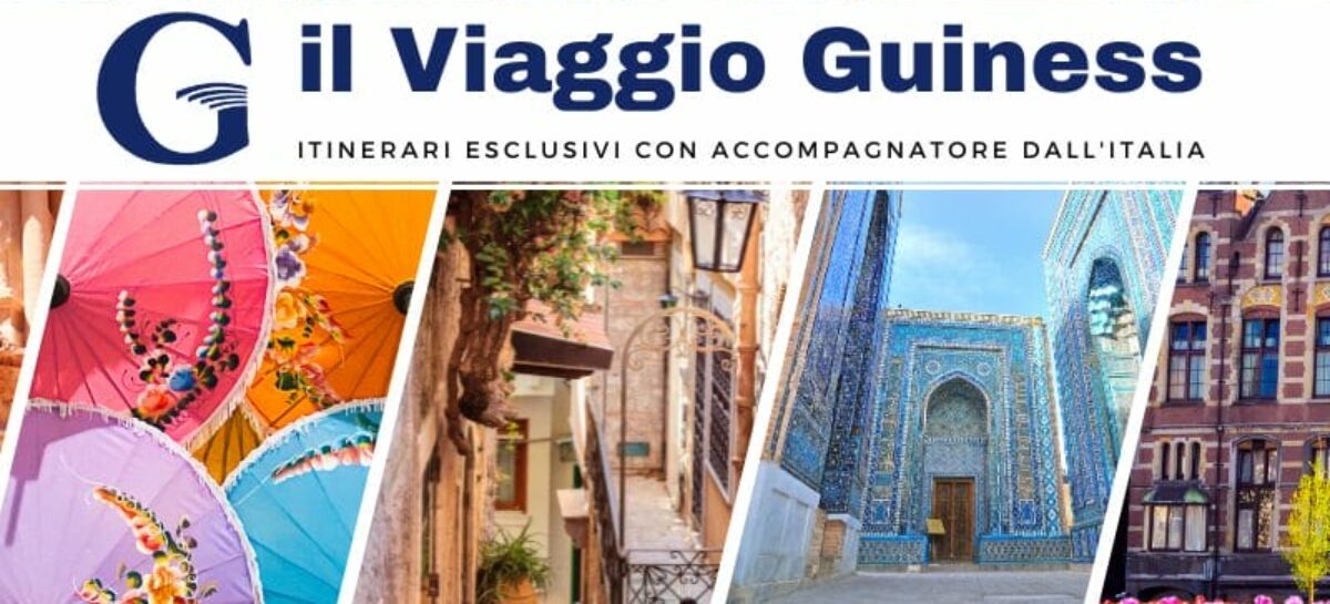 Guiness Travel, tappe in 32 città per il roadshow “Ci vediamo da te”