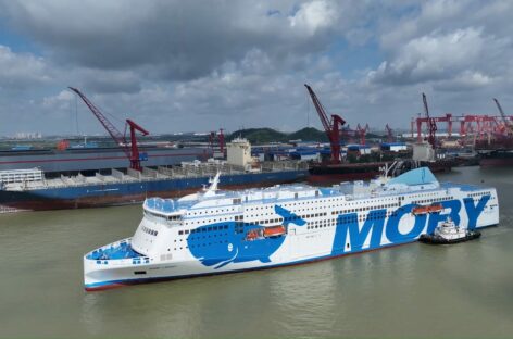 Moby prende in consegna Legacy, il traghetto cinese di ultima generazione