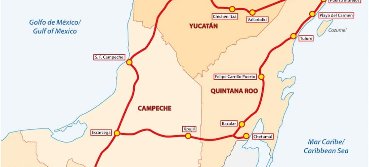 Messico, arriva il Tren Maya: collegherà le località turistiche