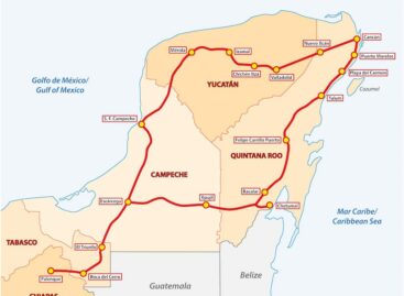 Messico, arriva il Tren Maya: collegherà le località turistiche