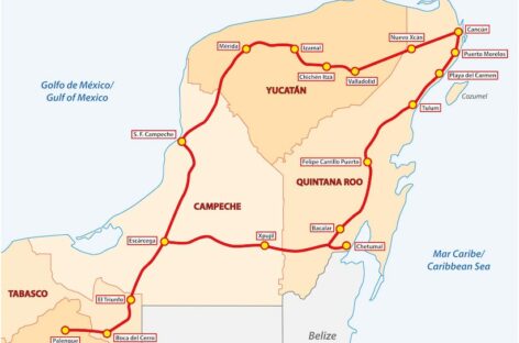 Messico, arriva il Tren Maya: collegherà le località turistiche