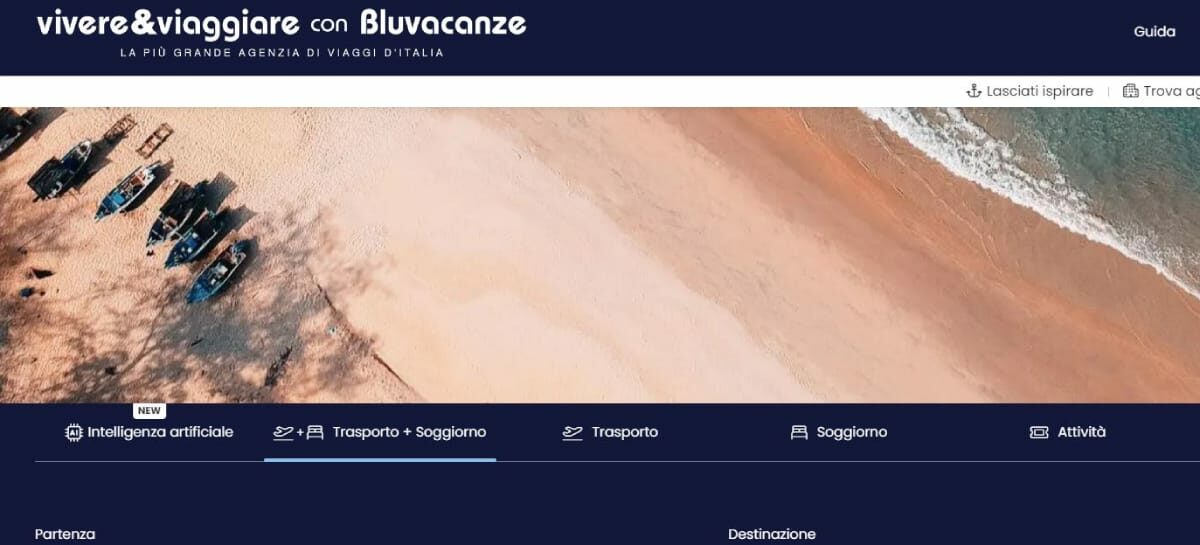 Il bot crea il viaggio: l’Ai entra in Bluvacanze.it