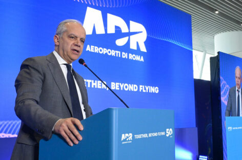 I 50 anni di Aeroporti di Roma: Giotto sbarca a Fiumicino