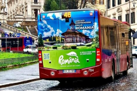 La Romania tappezza bus e tram italiani per spingere il turismo