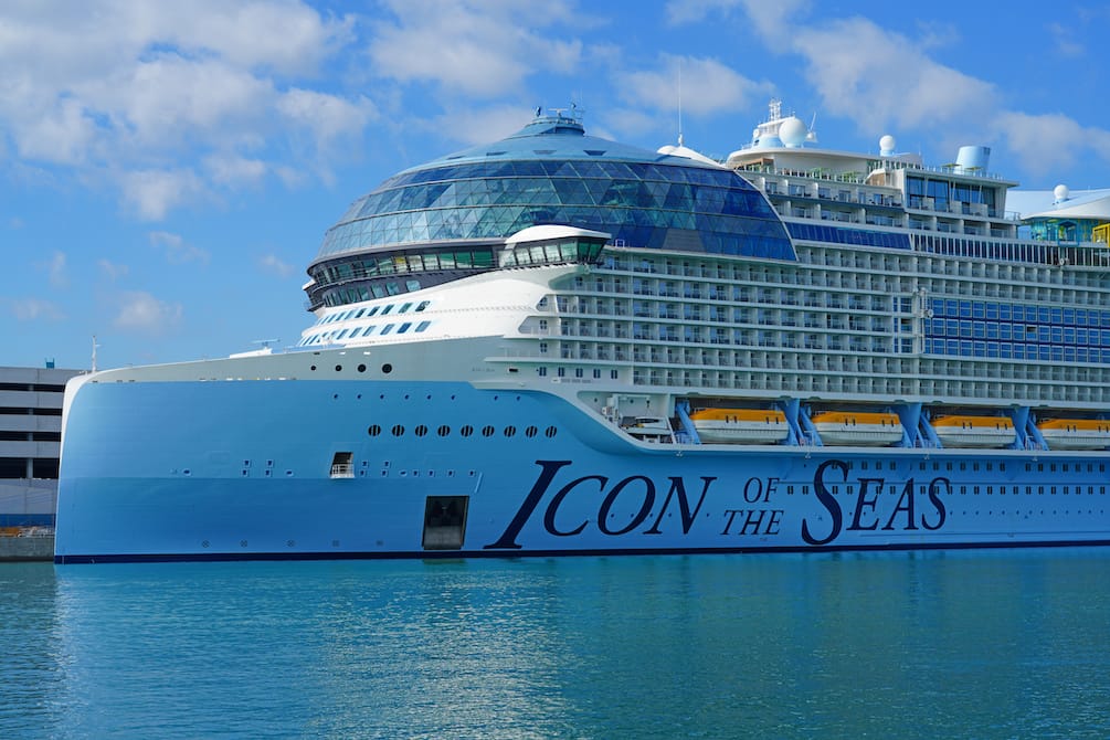 the Icon of the Seas adobe