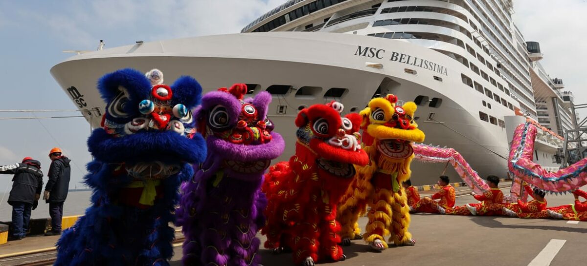 Cina, tornano le crociere internazionali targate Msc