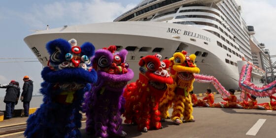Cina, tornano le crociere internazionali targate Msc