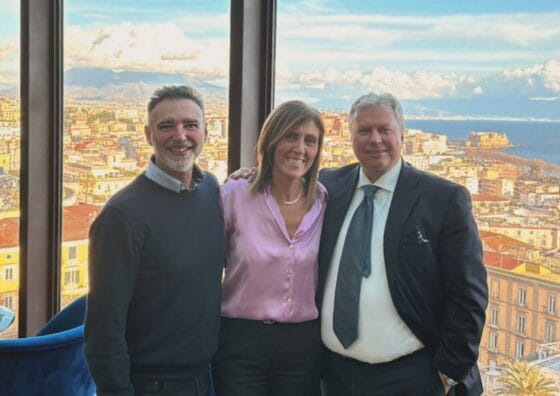Daniela Narici con Roberto Pagnotta e Marco Rottino Sporting Vacanze