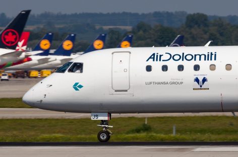 Air Dolomiti entra nella piattaforma “gruppi” di Lufthansa