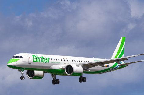 Binter, bene il debutto a Madrid: oltre il 60% di load factor