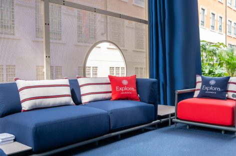 Nella “bolla” di Explora Journeys al Fuorisalone milanese