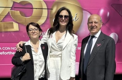 Carrani Tours ospite al Quirinale per Race for the Cure