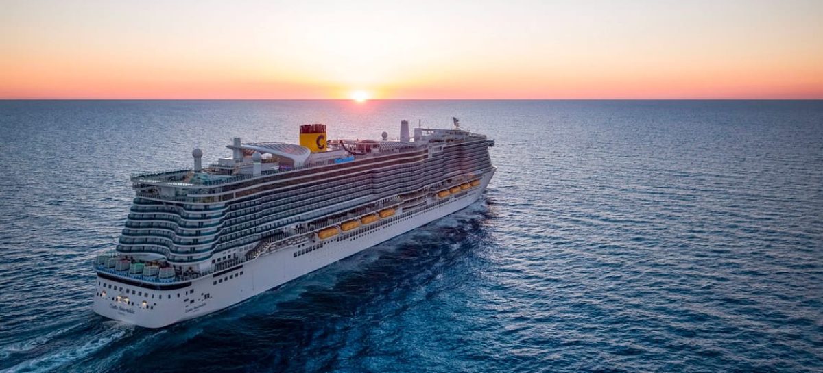 Mediterraneo, al via le crociere Costa Smeralda da Genova