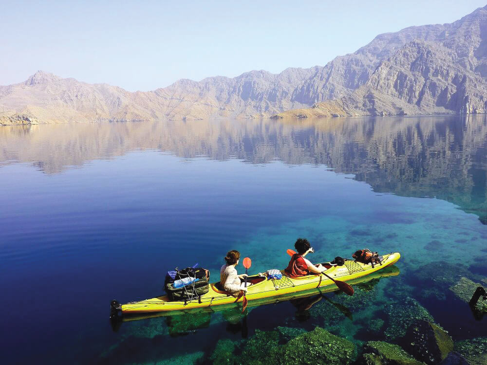 kayak nel Musandam