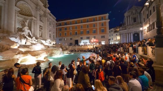 Fontana di Trevi a numero chiuso: il piano di Roma Capitale