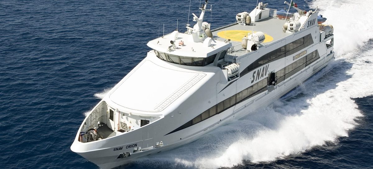 Snav, al via i collegamenti da Napoli per Eolie e Pontine