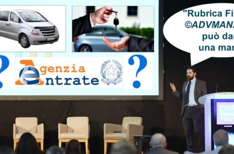 Rubrica Fiscale: detraibilità Iva e deducibilità fiscale delle auto aziendali in agenzia di viaggi