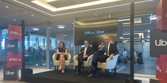 Italo e Uber si alleano per la mobilità integrata