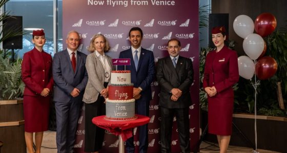 Qatar Airways riavvia i voli no stop Venezia-Doha