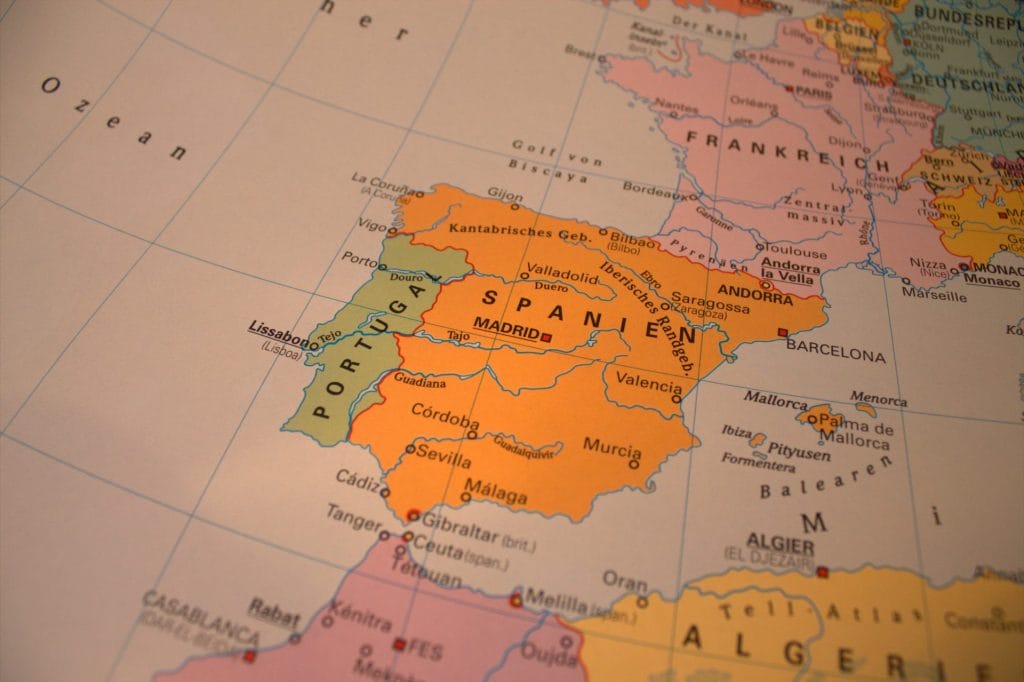 Spagna e Portogallo da adobe