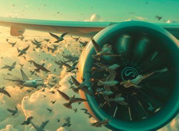 Boeing, ancora grane: motore Virgin a fuoco per bird strike