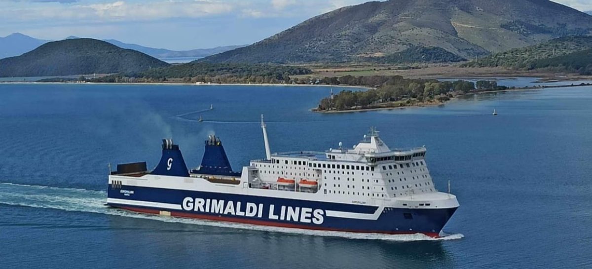 Grimaldi Lines spinge sulla Grecia con due navi da Brindisi