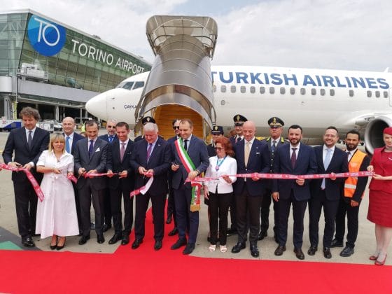 Al via Torino-Istanbul, torna l’atteso volo Turkish Airlines
