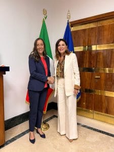 Santanchè-Funaro da uff stampa Mitur