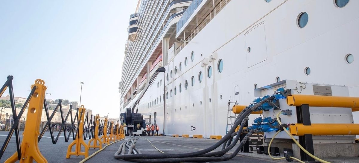 Con Msc debutta a Malta l’alimentazione elettrica a terra delle navi