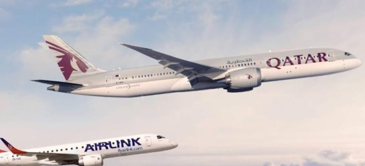 Qatar Airways acquisisce il 25% di Airlink per presidiare l’Africa