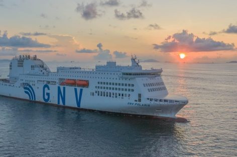 Gnv Polaris arriva al porto di Napoli: debutterà il 7 gennaio