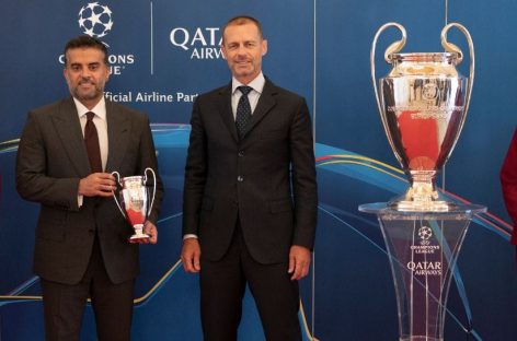 Qatar Airways sponsor della Uefa Champions League fino al 2030