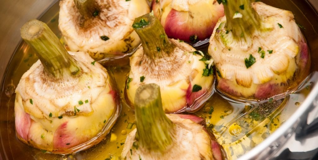 Carciofi alla giudia adobe