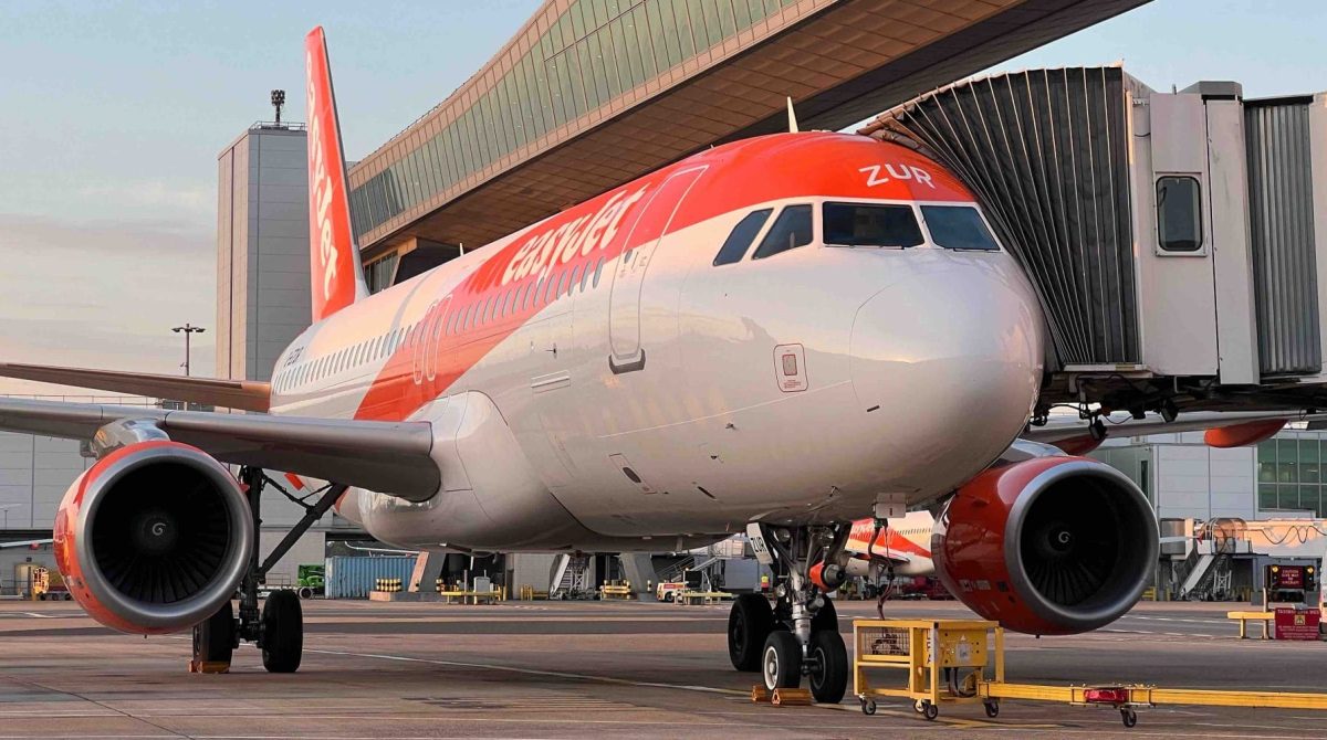 I tre no di easyJet a Castlelake