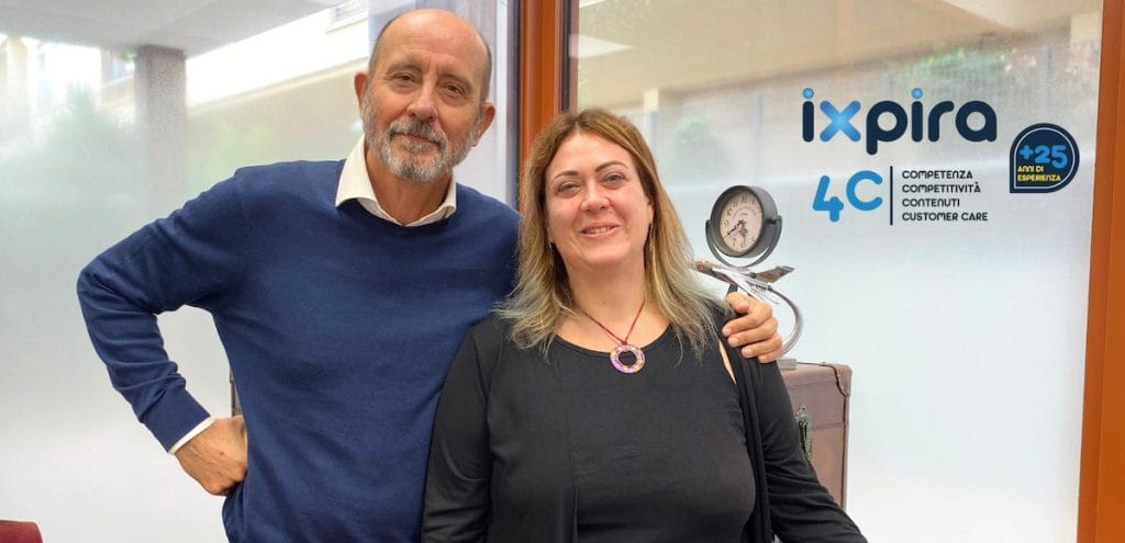 Guy Luongo e Flaminia Scarcella Ixpira uff.st.