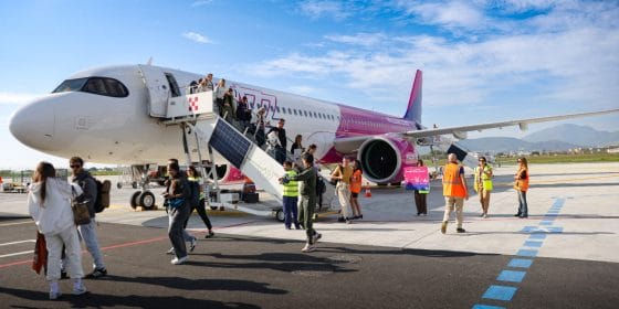 Wizz Air debutta all’aeroporto al Salerno-Costa d’Amalfi